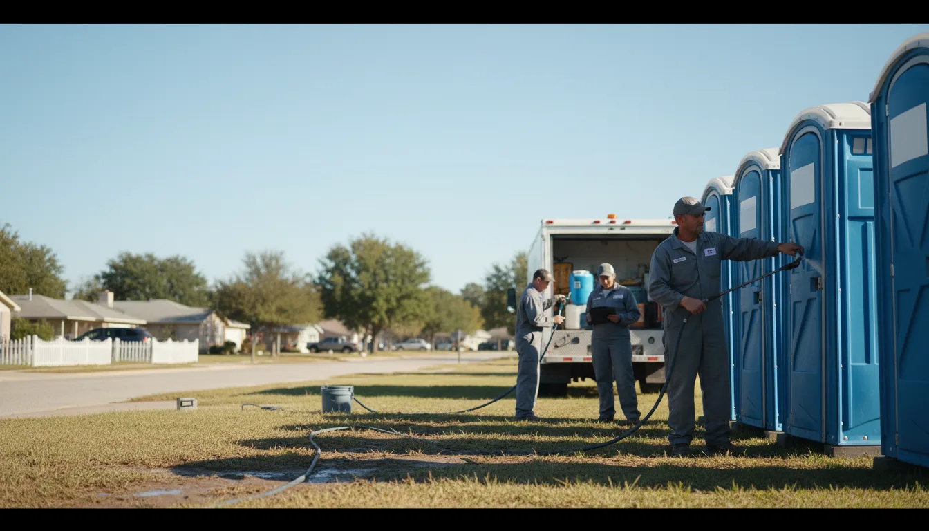 Long-Term Portable Toilet Rental in Lesterville, SD near me